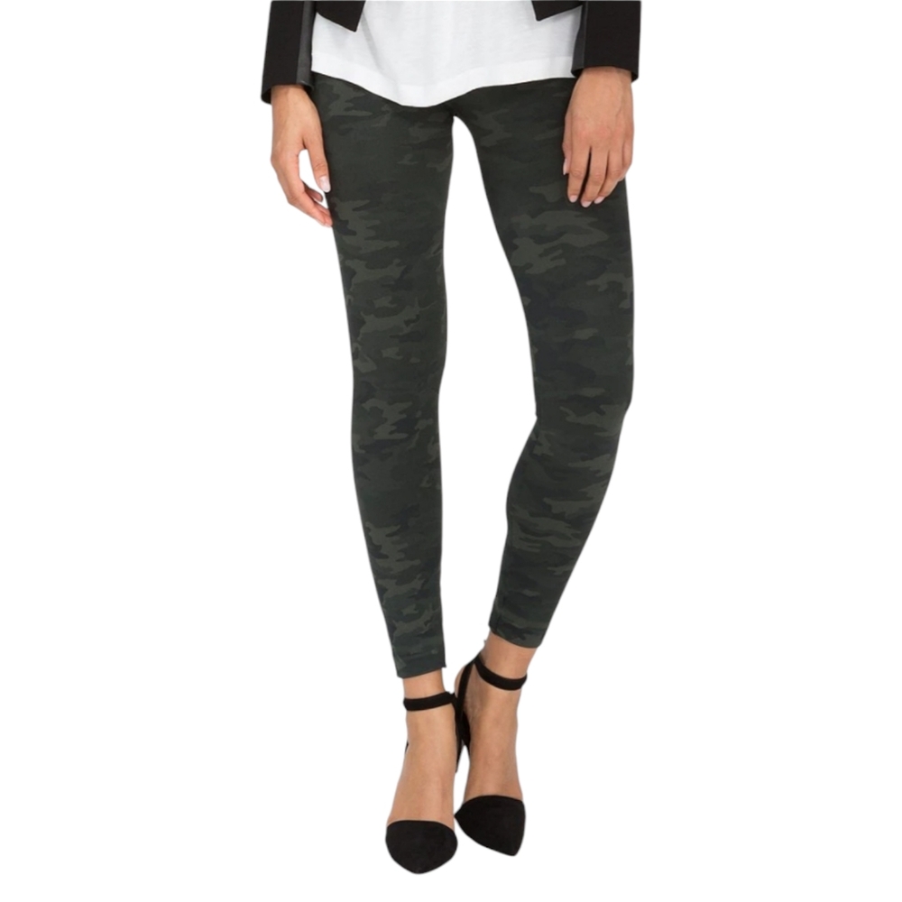 SPANX Seamless Camo Leggings | Women's Sz MEDIUM | NWT $68
